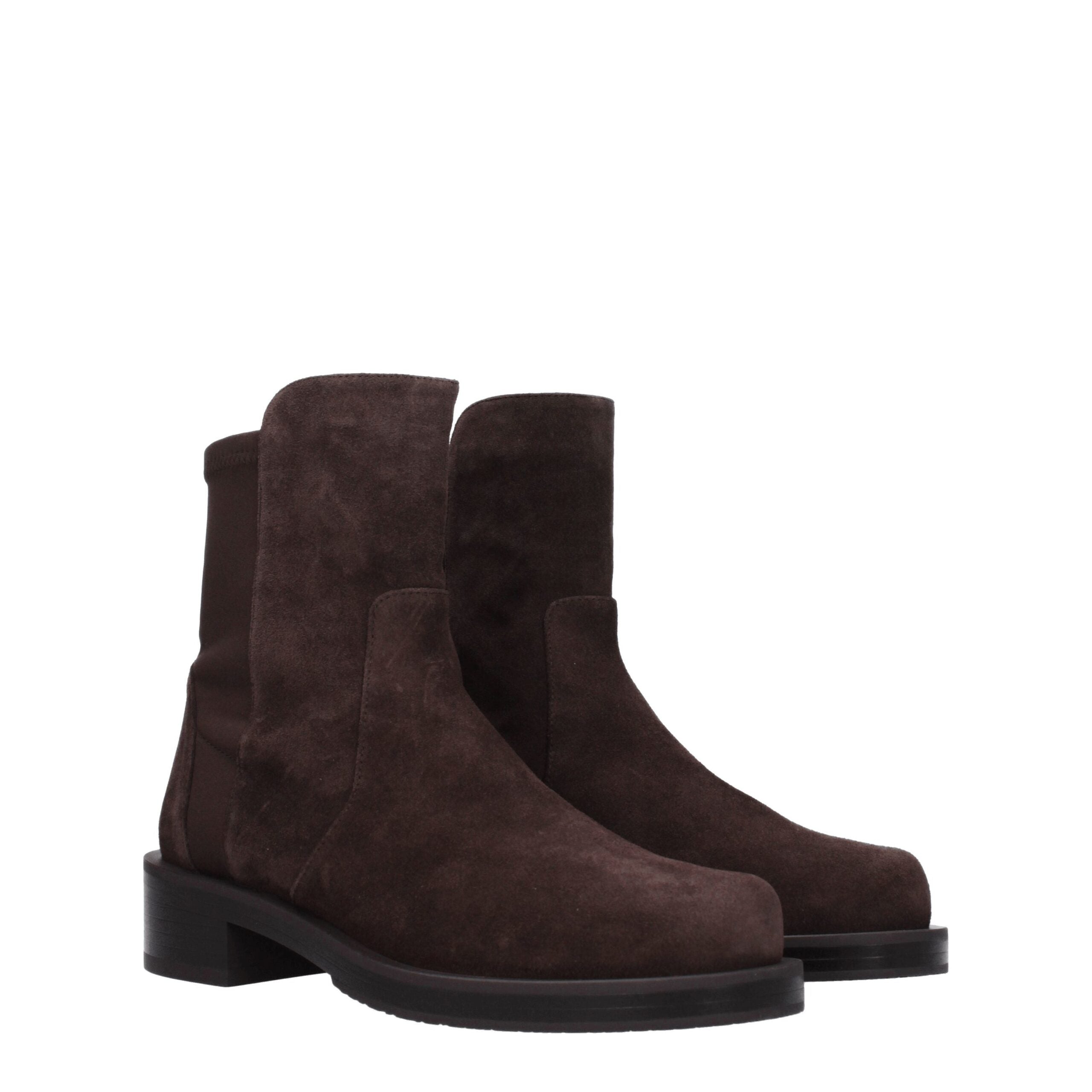Brown Leather Ankle Boots