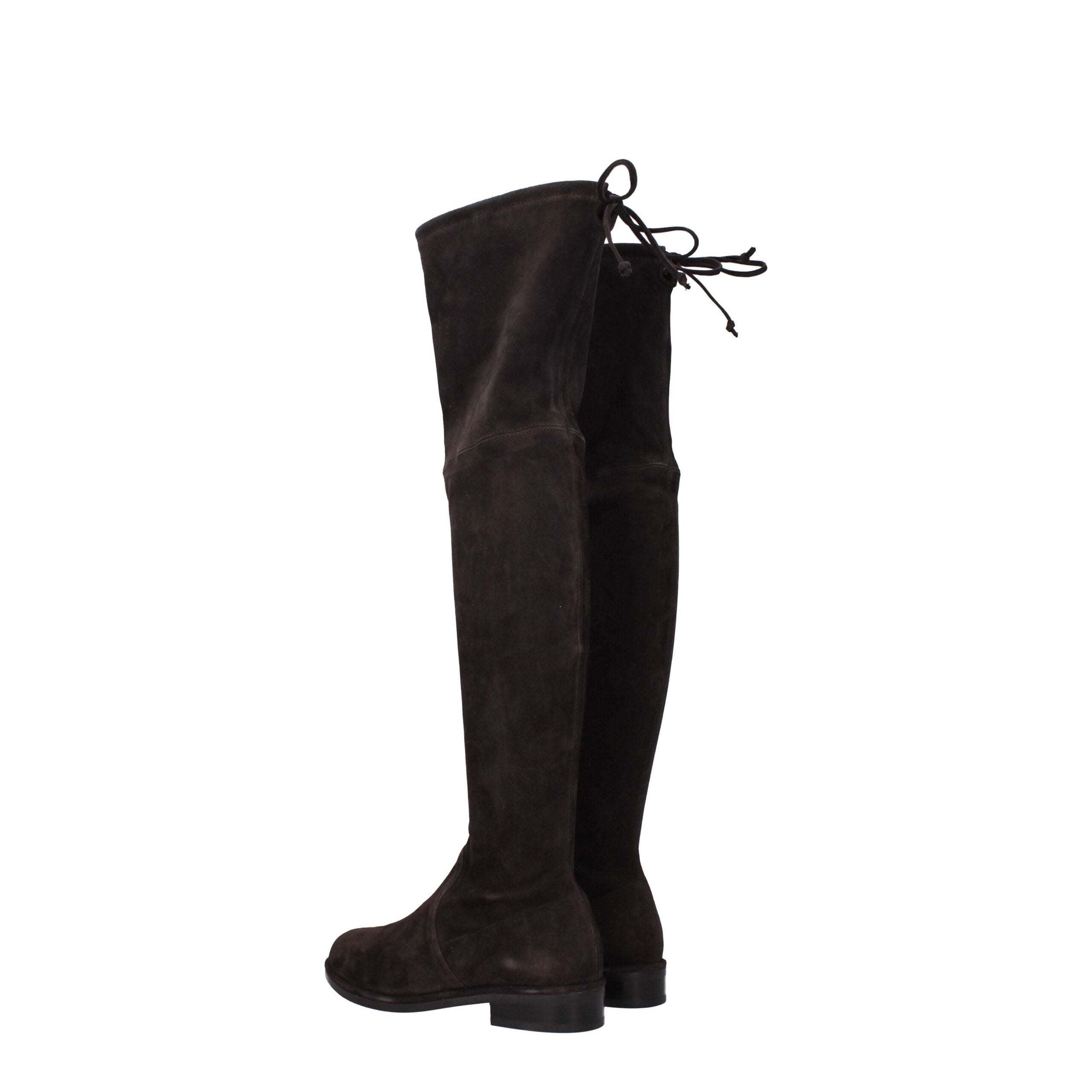 Brown Leather Over The Knee