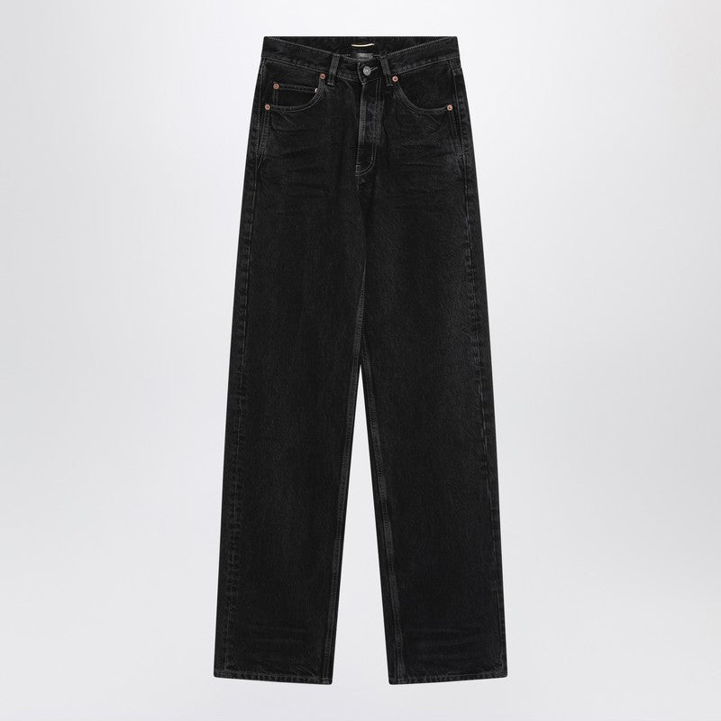 Saint Laurent Black jeans with V-waist