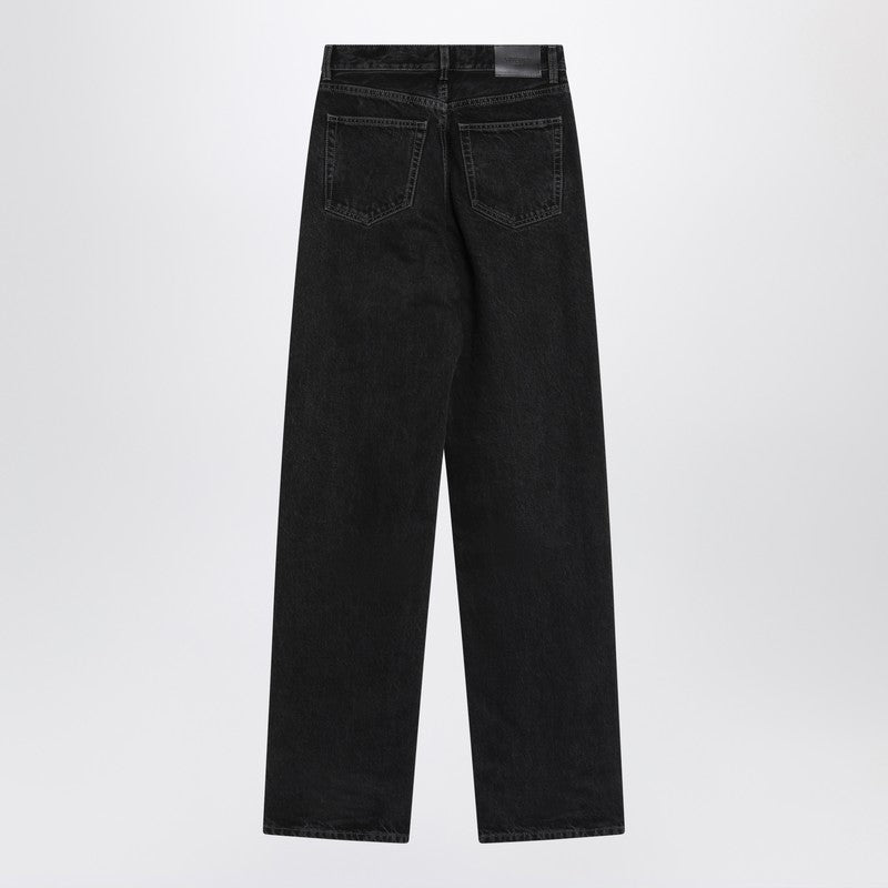 Saint Laurent Black jeans with V-waist