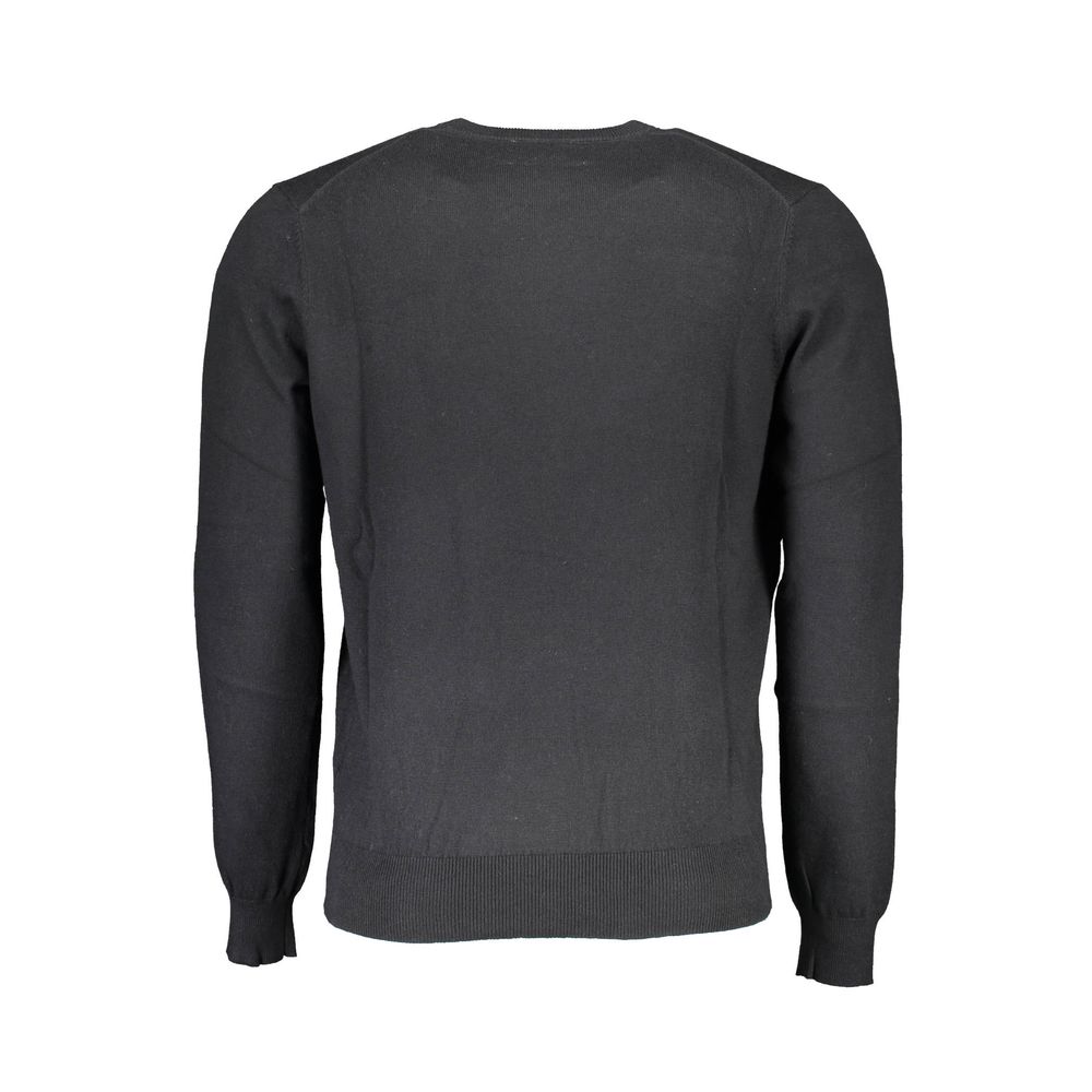 Black Cotton Sweater