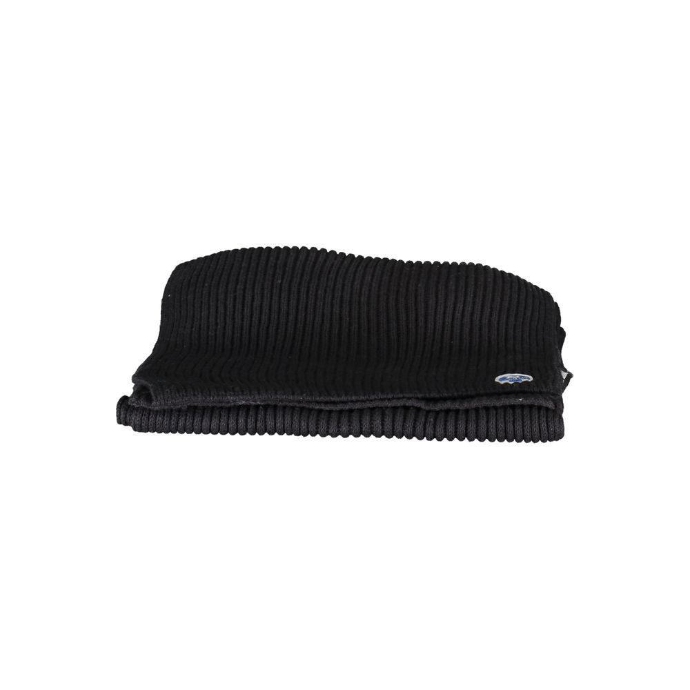 Black Cotton Scarf