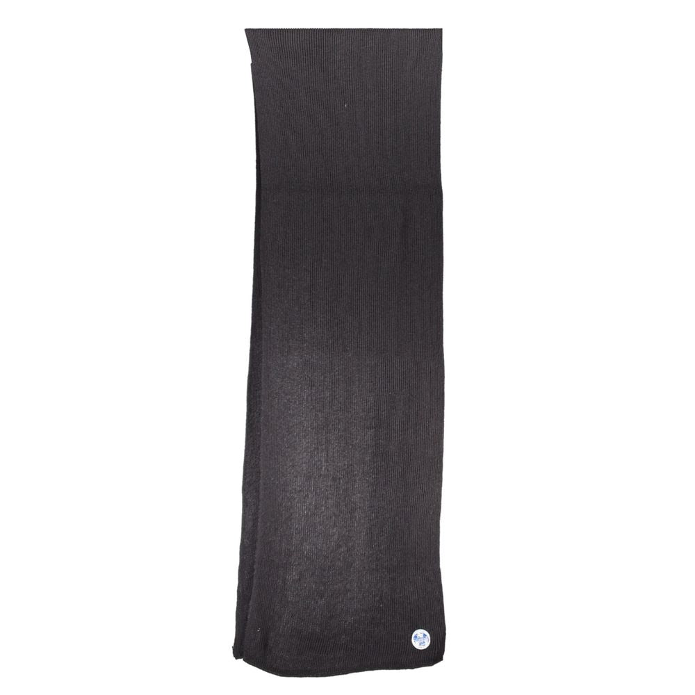 Black Cotton Scarf