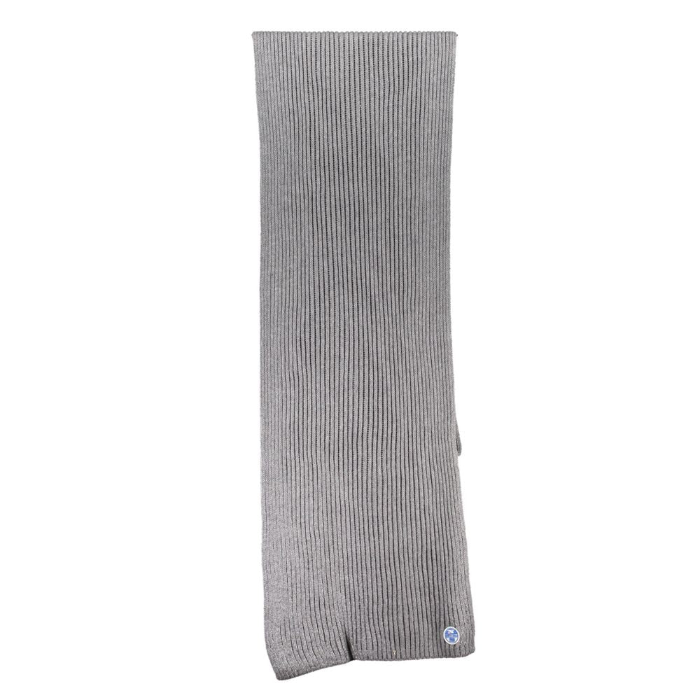 Gray Cotton Scarf
