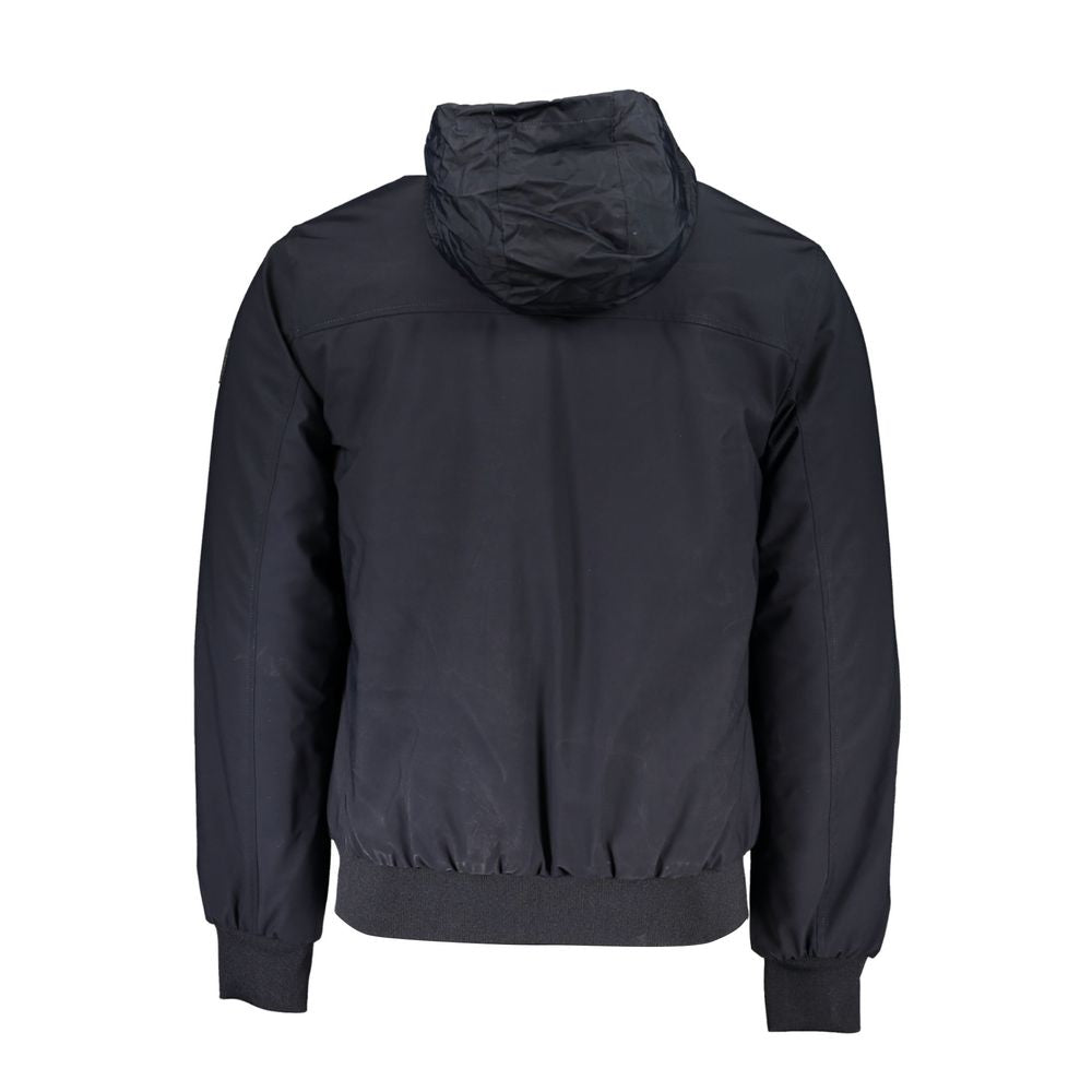 Blue Polyester Jacket