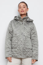 Shelby Quilted Jacket With Removable Hood