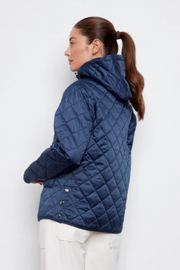 Shelby Quilted Jacket With Removable Hood