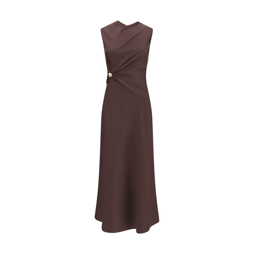 Silk midi Dress