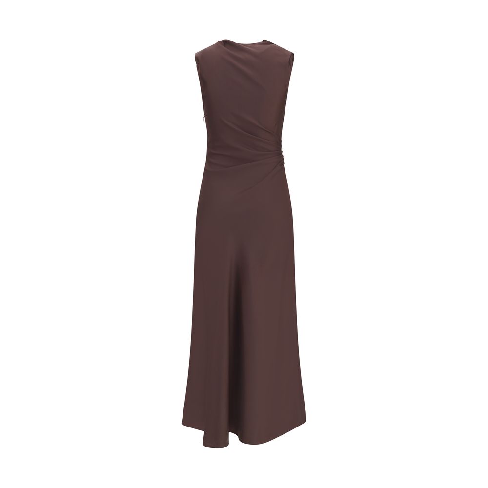 Silk midi Dress