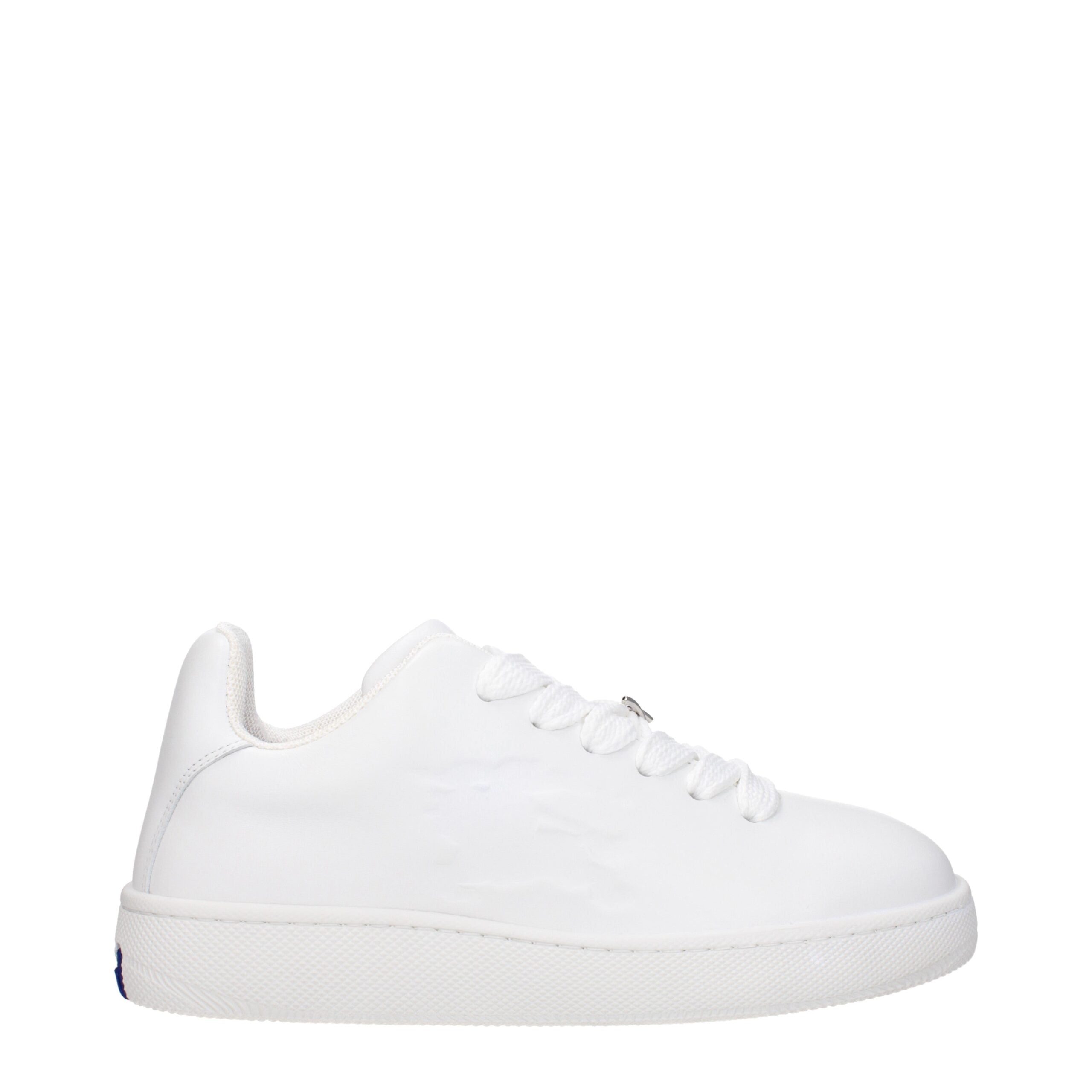 White Leather Low Tops