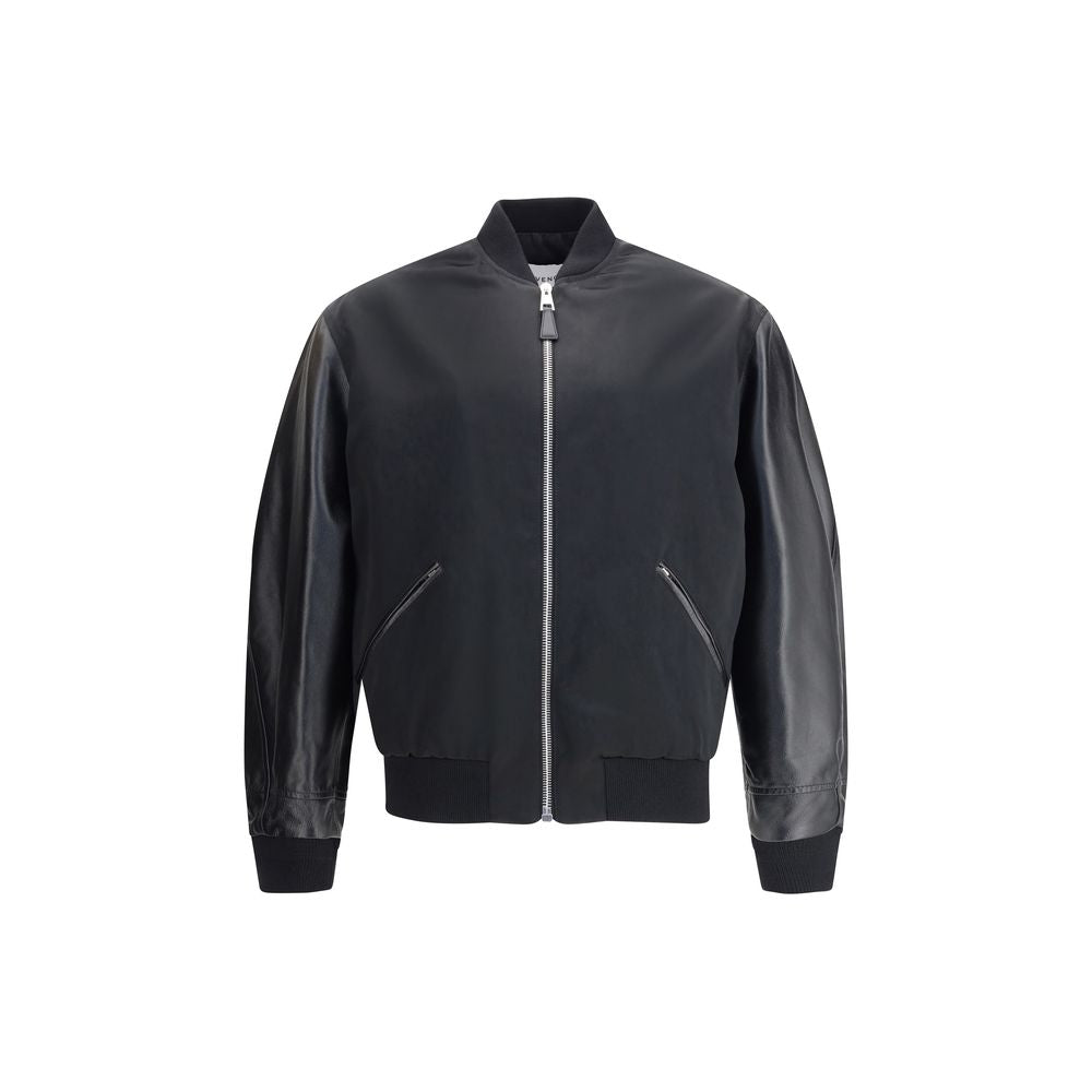 MIX MATERIAL JACKET