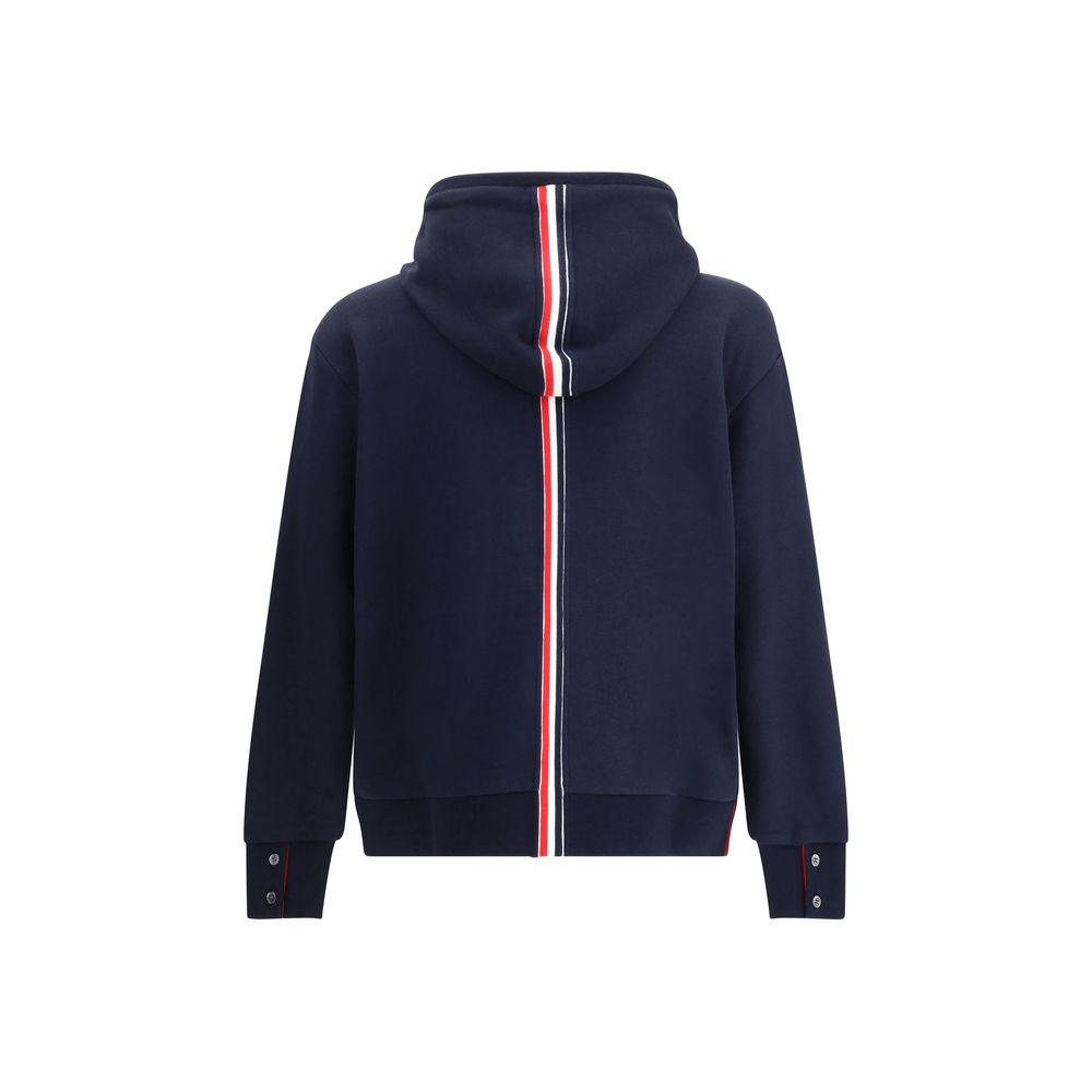 HOODIE ZIP-UP PULLOVER IN CLASSIC LOOPBA