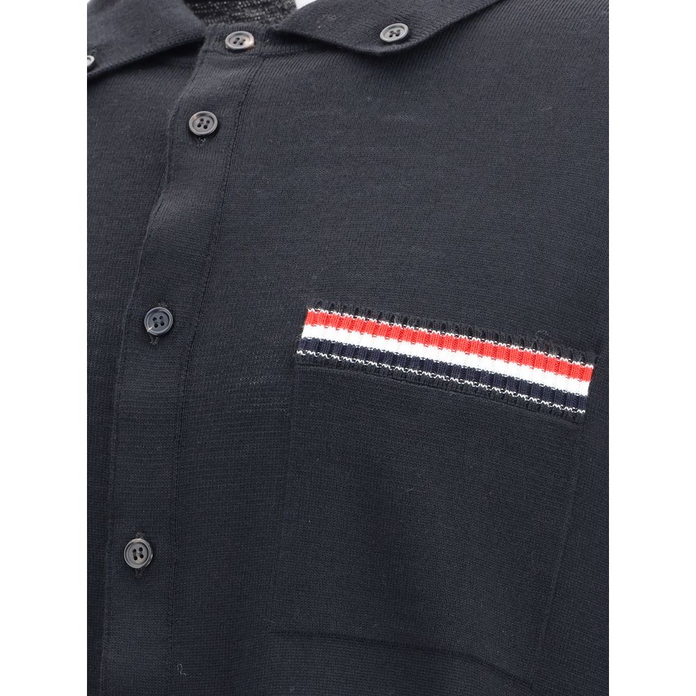 JERSEY STITCH BUTTON DOWN POINT COLLAR L