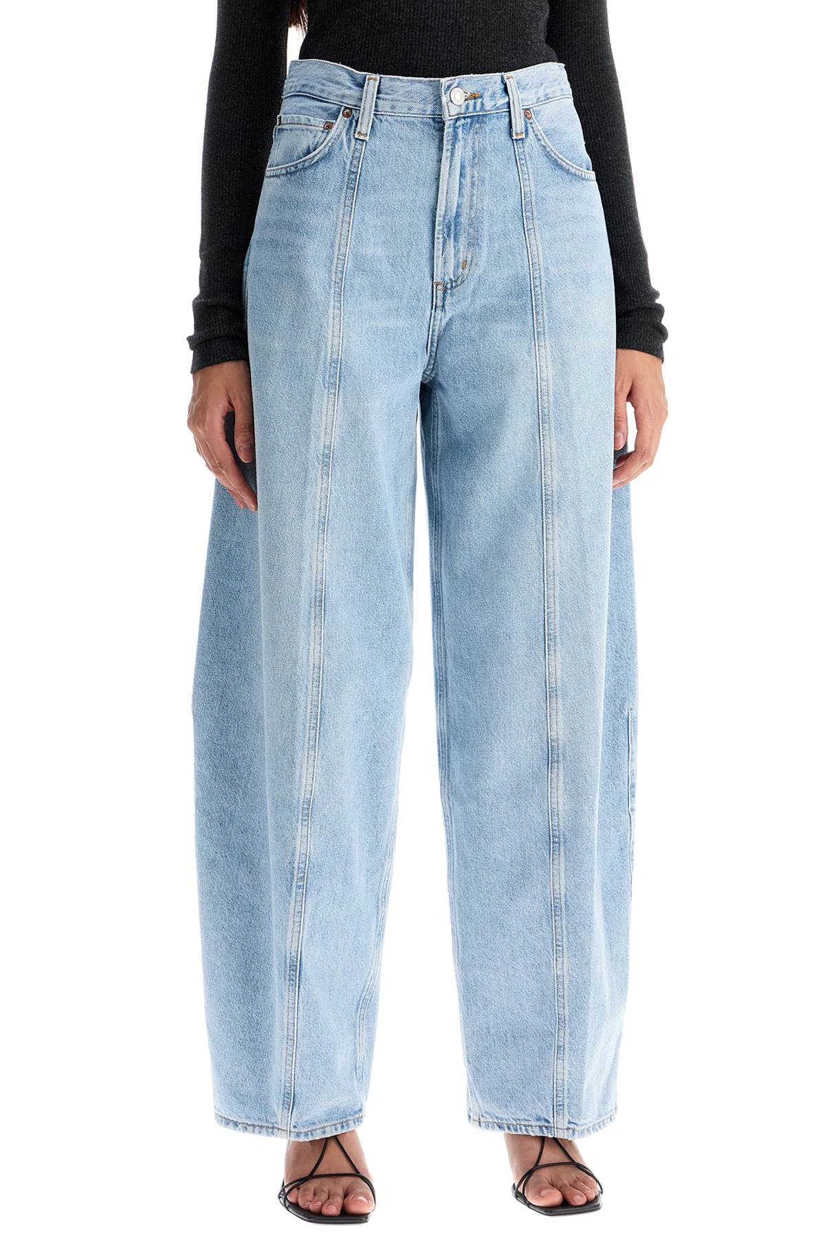 Agolde 'kristen jeans with curved