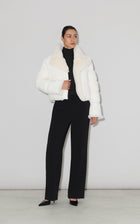 ADAIR Reversible Mixed Media Jacket