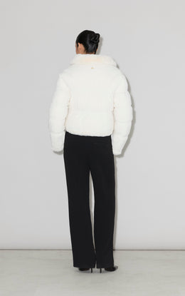 ADAIR Reversible Mixed Media Jacket