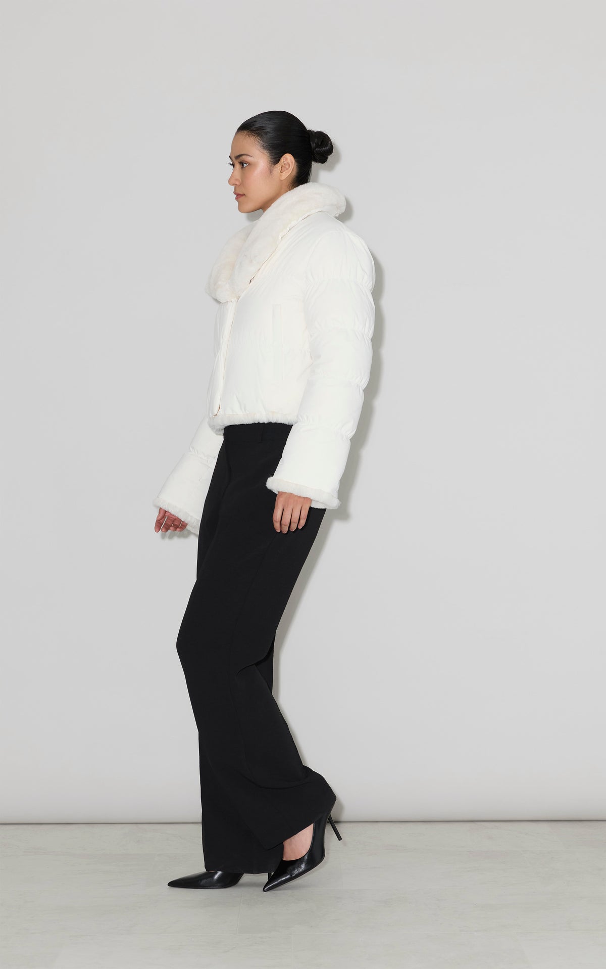 ADAIR Reversible Mixed Media Jacket