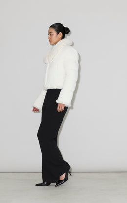 ADAIR Reversible Mixed Media Jacket