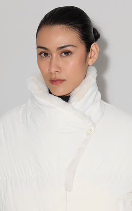 ADAIR Reversible Mixed Media Jacket