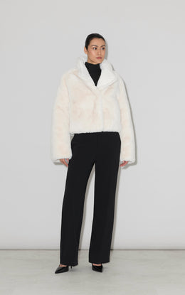 ADAIR Reversible Mixed Media Jacket