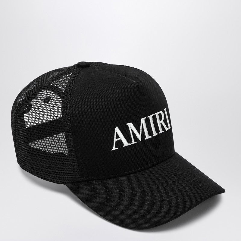 AMIRI Black baseball cap with logo