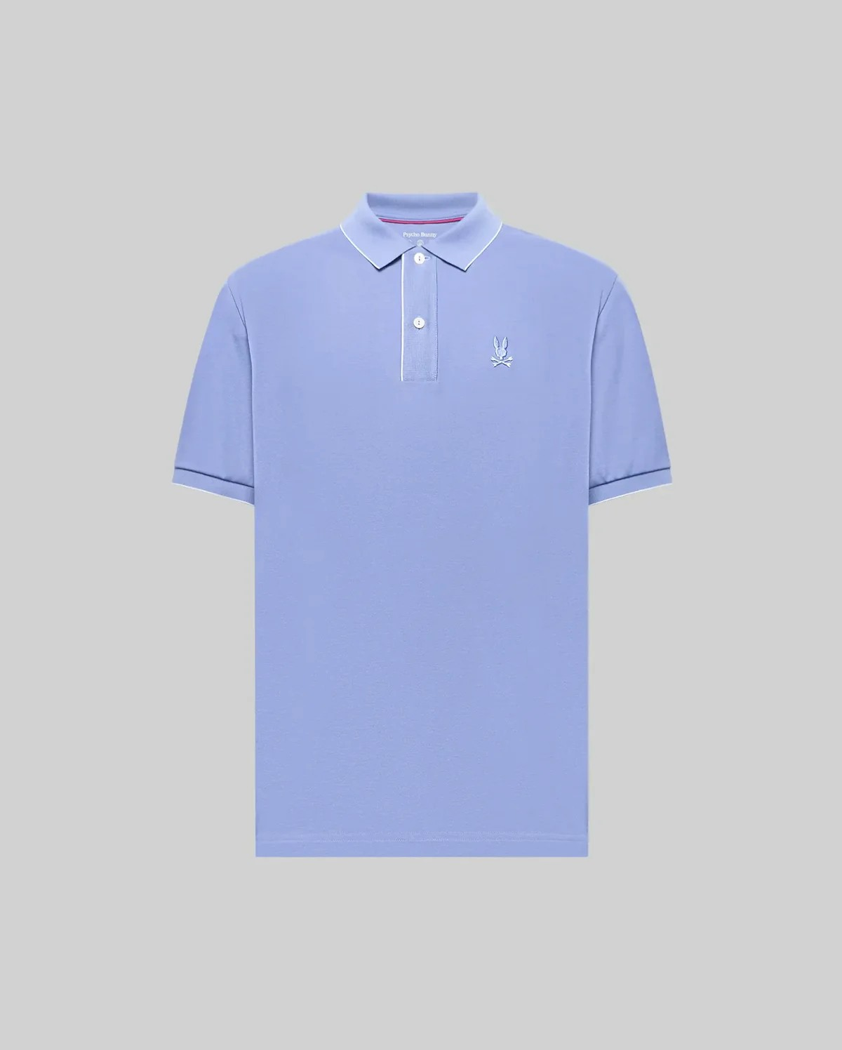 Mens Bryce Performance Ultra-soft Pique Polo T-shirt in Blue