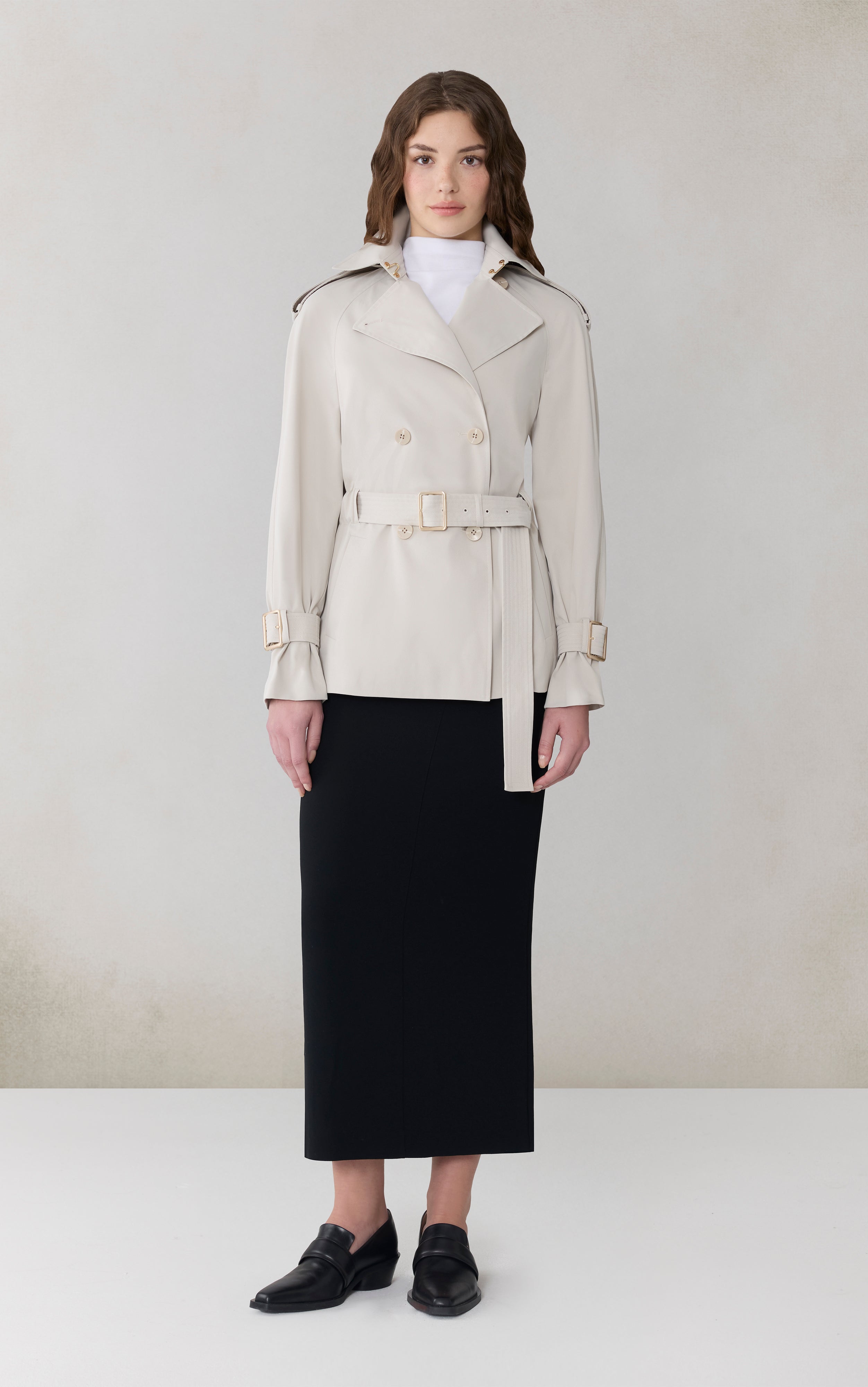 Soia & Kyo BECKY Short Trench Coat