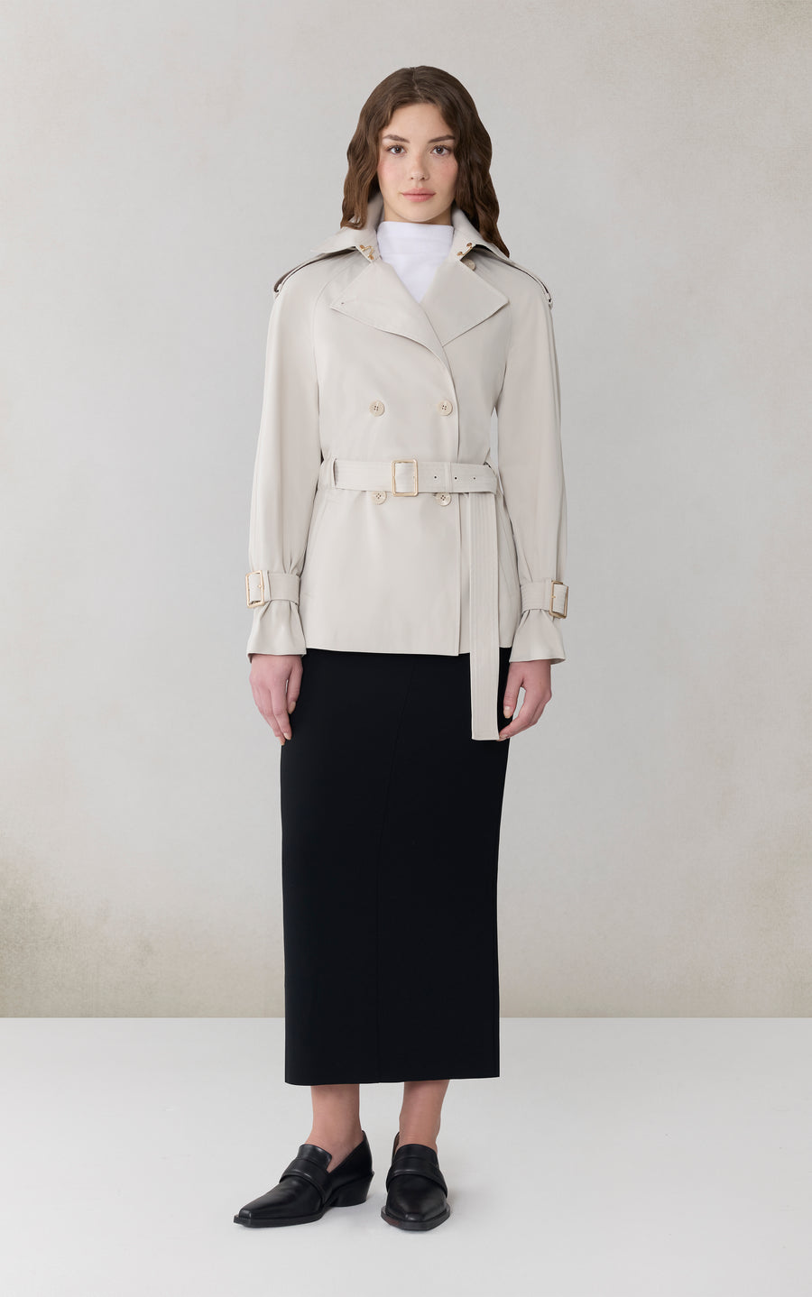 BECKY Short Trench Coat