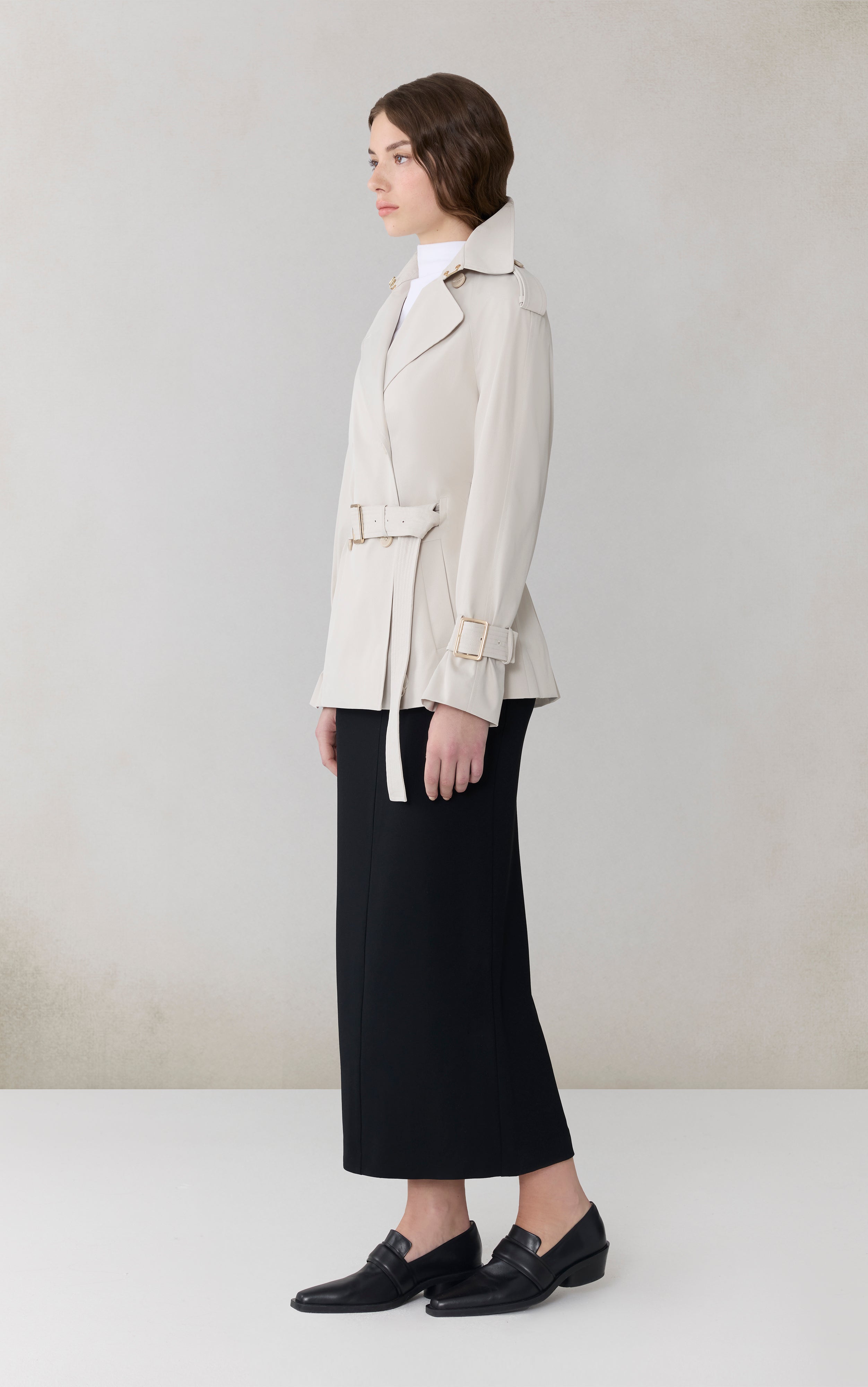 Soia & Kyo BECKY Short Trench Coat