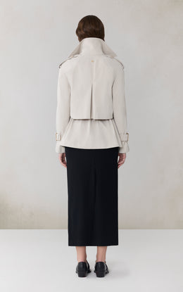 BECKY Short Trench Coat