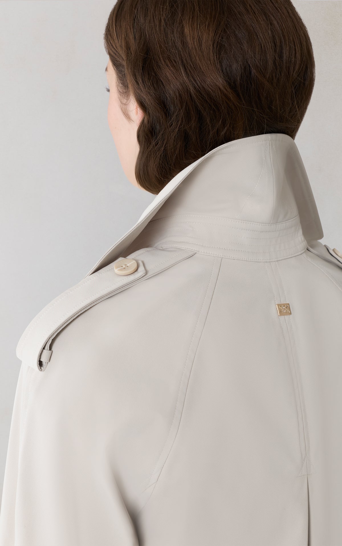 BECKY Short Trench Coat