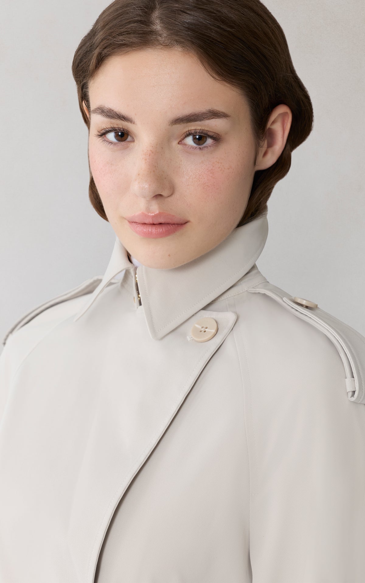BECKY Short Trench Coat