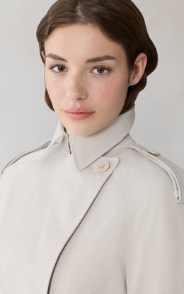 BECKY Short Trench Coat
