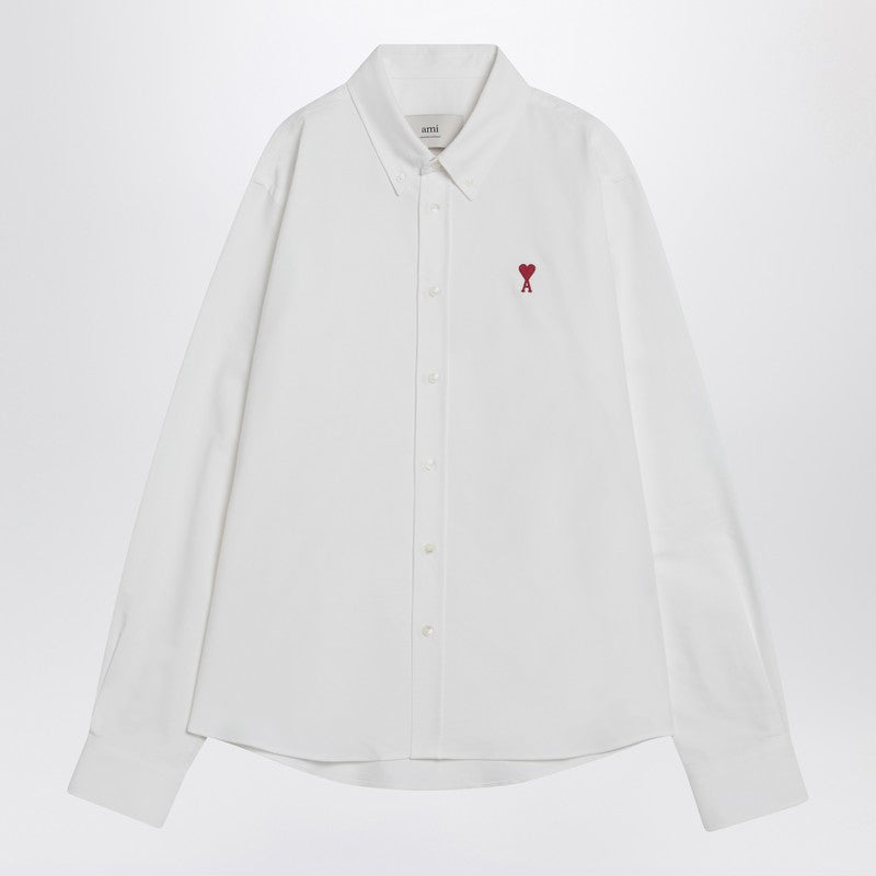Ami Paris White Ami de Coeur shirt