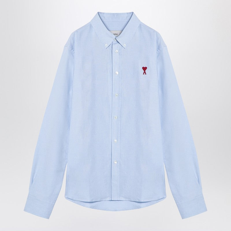 Ami Paris Light blue Ami de Coeur shirt