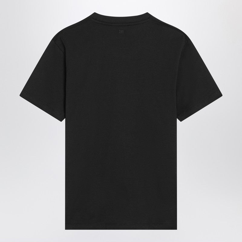 Ami Paris Ami De Coeur black T-shirt