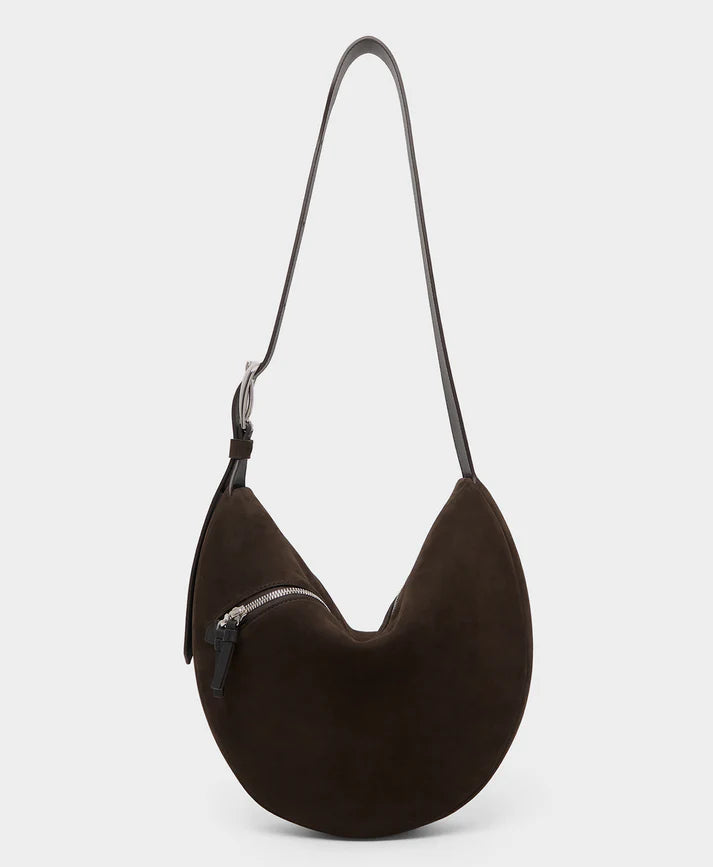 J&M Davidson Small Ray Bucket Bag in Honey Leather