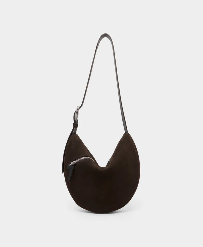 J&M Davidson Small Ray Bucket Bag in Honey Leather