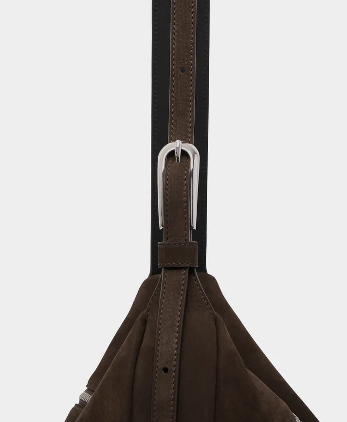 J&M Davidson Small Ray Bucket Bag in Honey Leather