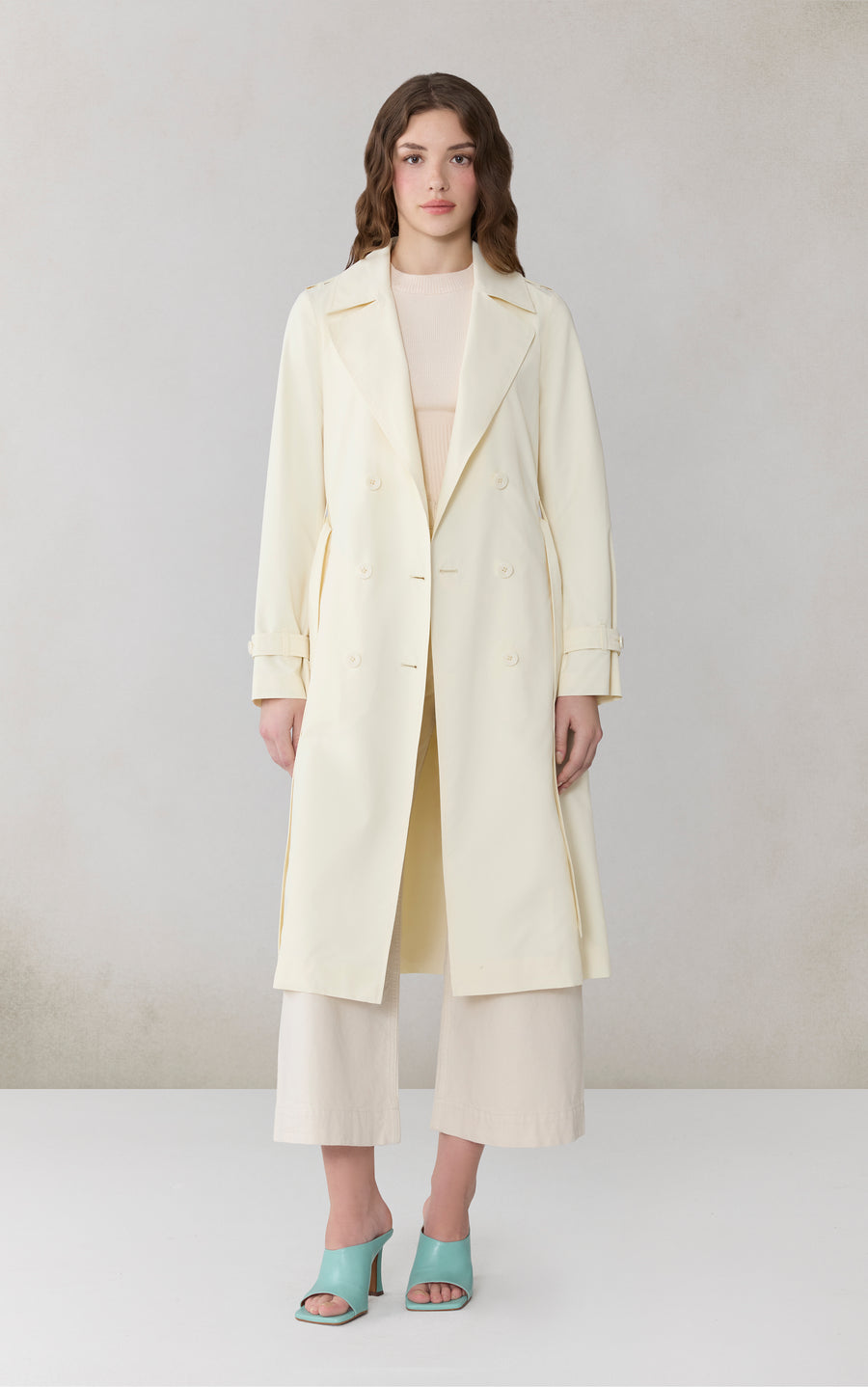 BLAIRE Double-Breasted Trench