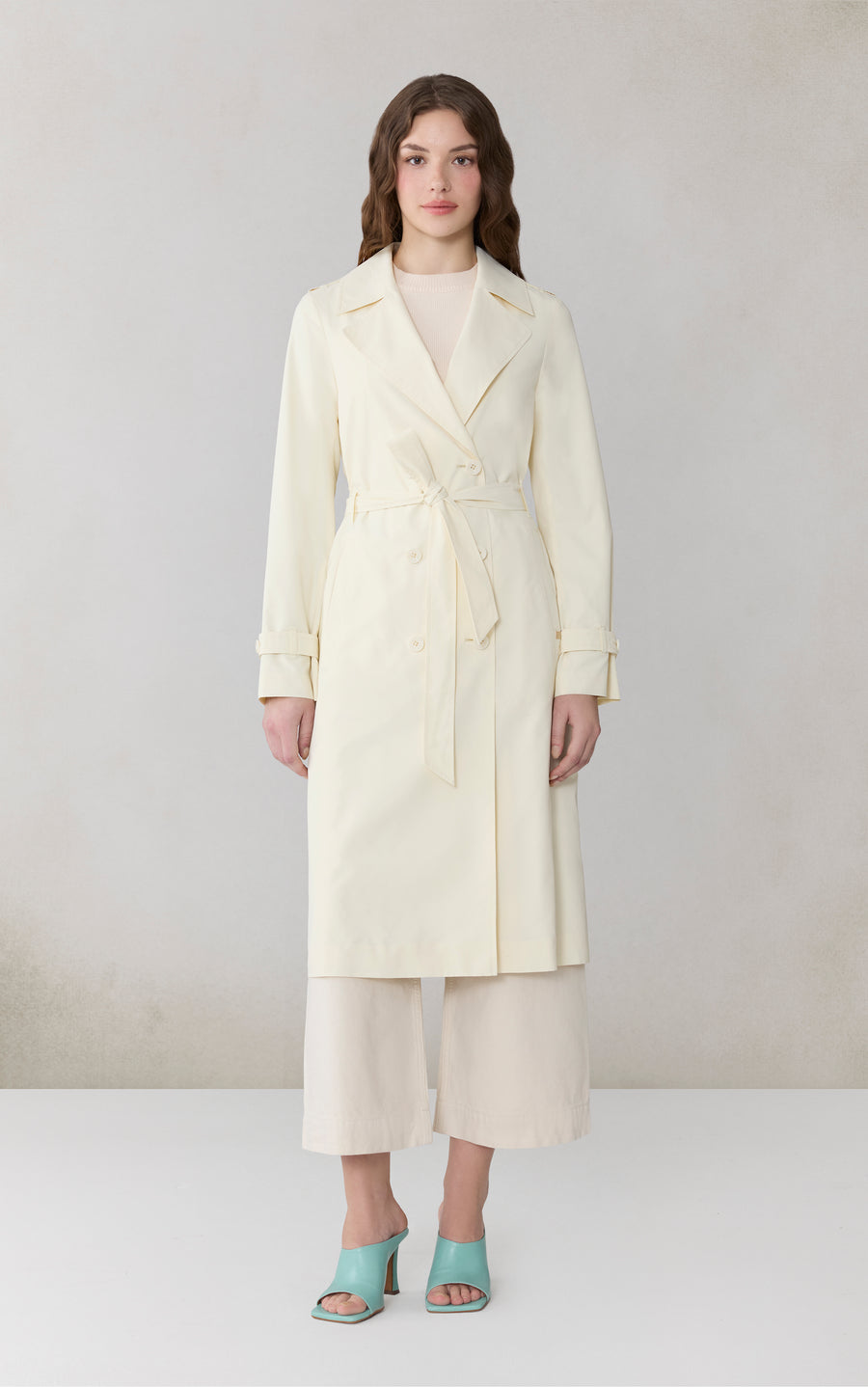 BLAIRE Double-Breasted Trench