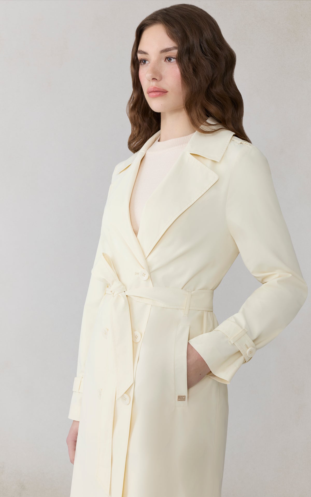 BLAIRE Double-Breasted Trench