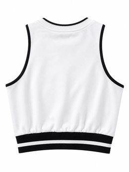 Girl's French Terry Logo Print Shorts Set