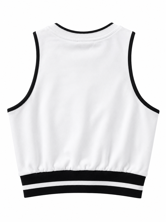 Girl's French Terry Logo Print Shorts Set