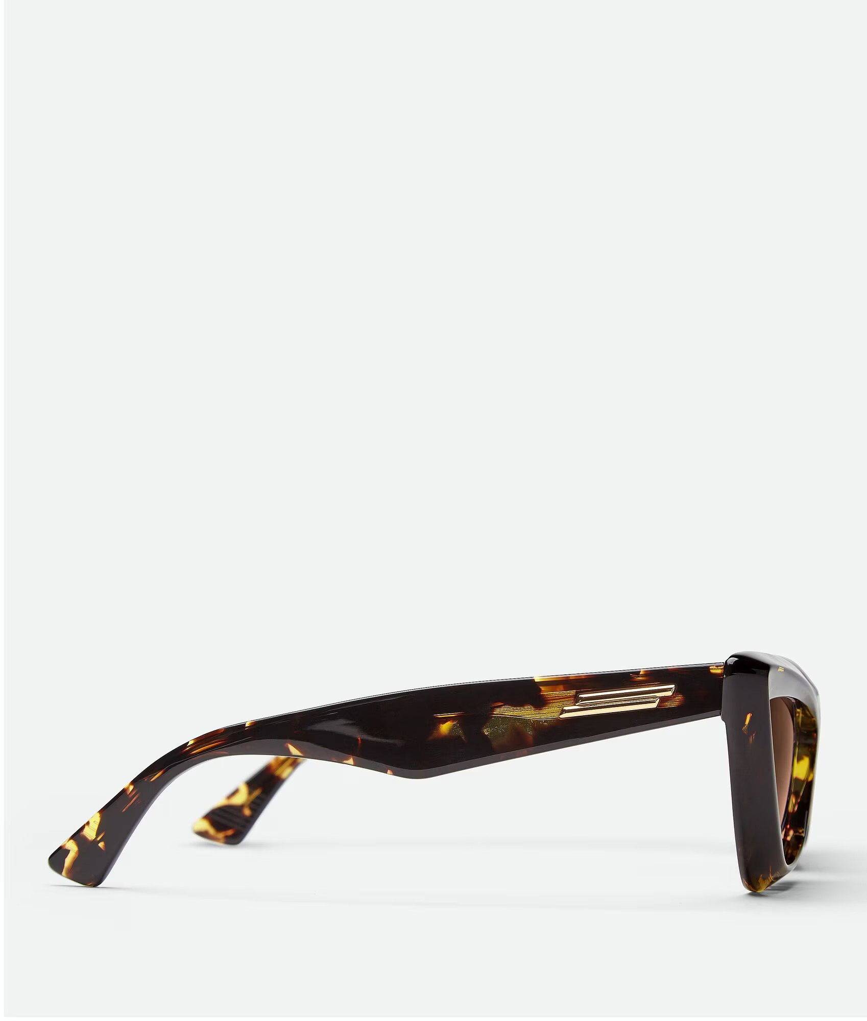 Bottega Veneta Angle Acetate Pointed Cat Eye Sunglasses