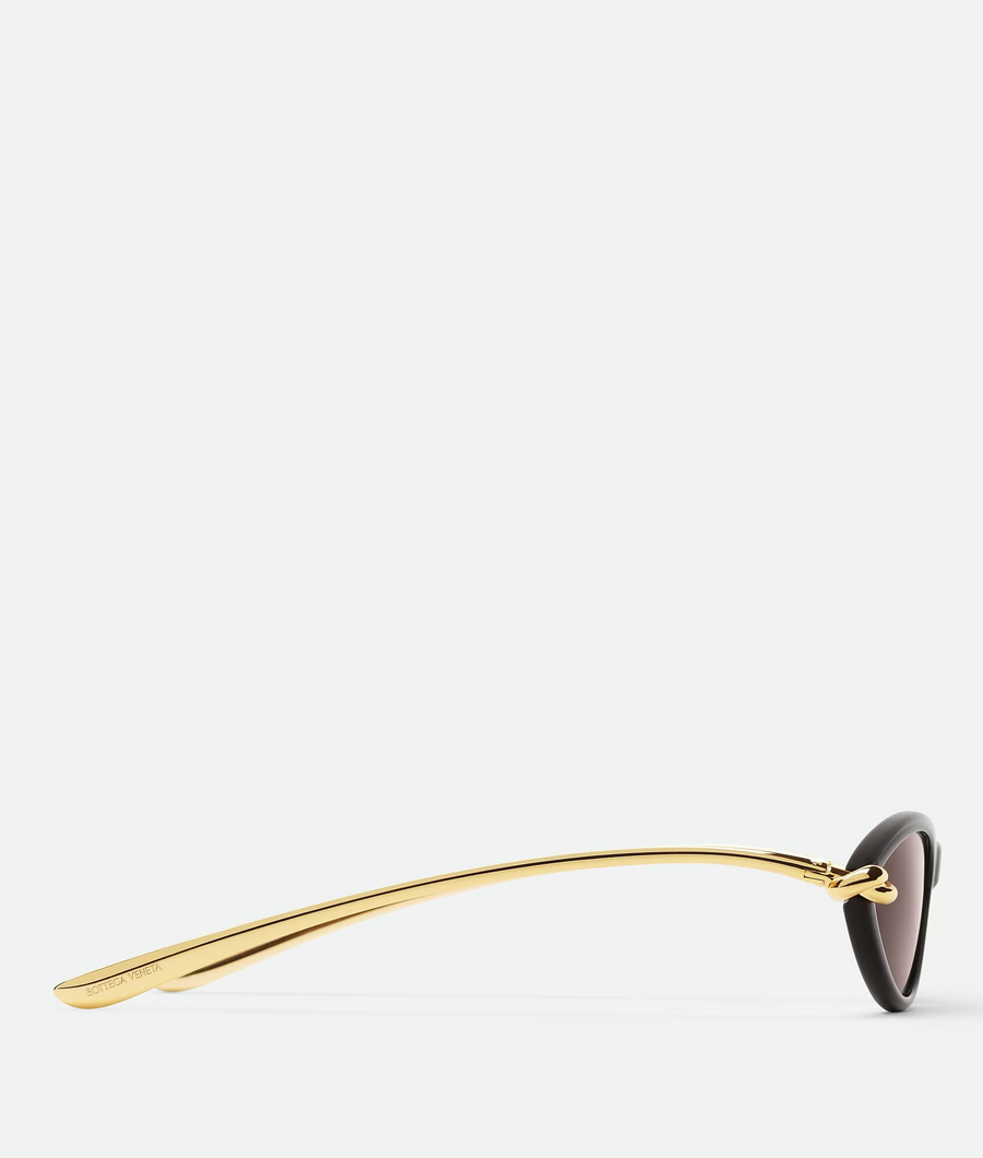 Knot Cat Eye Sunglasses Bottega Veneta