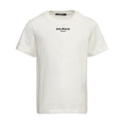 Velvet Logo Tee-shirt in Cotton
