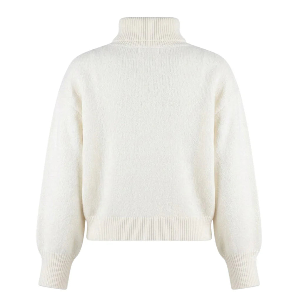 Balmain Kids Wool-blend Turtleneck Sweater