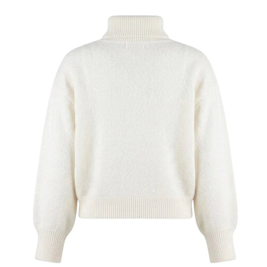 Balmain Kids Wool-blend Turtleneck Sweater