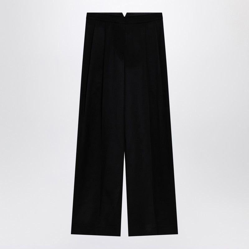 Givenchy Black wool wide trousers